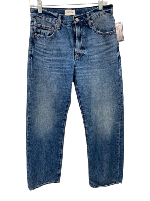 Pistola Size 26 Medium dark wash Cotton Denim 5 Pocket Button & Zip Fly Jeans Medium dark wash / 26