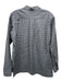 Billy Reid Size S Black & White Cotton Long Sleeve Checked Patch Pocket Top Black & White / S