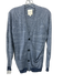 Billy Reid Size M Blue & White Cardigan Men's Sweater Blue & White / M