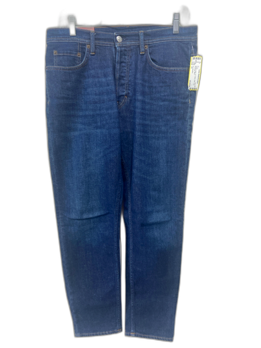 Acne Studios Size 31 Medium Wash Cotton Solid Jean Men's Pants Medium Wash / 31