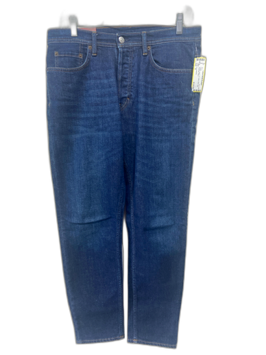 Acne Studios Size 31 Medium Wash Cotton Solid Jean Men's Pants Medium Wash / 31