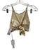 Robin Piccone Size Medium Beige Netting 2 Piece Set Bikini Swimsuit Beige / Medium