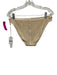 Robin Piccone Size Medium Beige Netting 2 Piece Set Bikini Swimsuit Beige / Medium