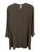 Eileen Fisher Size Petite XS Brown 3/4 Sleeve Tunic Top Brown / Petite XS