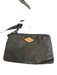 MZ Wallace Black Nylon Leather Strap Outer Pocket Pouchette Tote Bag Black / Medium
