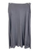 Vince Size 4 Gray No Fabric Tag Elastic Waist Side Zip A Line Midi Skirt Gray / 4
