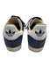 Adidas Shoe Size 8.5 Navy Blue & White Suede Upper Lace Up Low Top Sneakers Navy Blue & White / 8.5