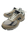 New Balance Shoe Size 9 Gray, Beige & White Suede Synthetic Low Top Sneakers Gray, Beige & White / 9