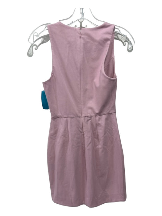 NBD Size XS Light Pink Rayon & Nylon Blend Sleeveless Back Zip Darted Dress Light Pink / XS