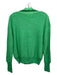 Closed Size M Light Green Polyacrylic & Wool Terry Knit Mock Neck Top Light Green / M