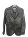 Mason's Forte Dei Marmi Size 42 Viscose & Polyester 2 Buttons Camo Blazer Jacket 42