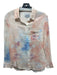 Rails Size S Pink & Multi Cotton Button Up Tye Dye Long Sleeve Chest Pocket Top Pink & Multi / S