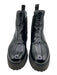 Patrizia Bonfanti Shoe Size 37 Black Leather Stretch Platform Boots Black / 37