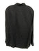 Armani Size 16.5 Blue Linen Solid Button Up Point Collar Men's Long Sleeve Shirt Blue / 16.5