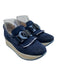 Softwaves Shoe Size 38.5 Blue & Multi Leather Perforated Platform Sneakers Blue & Multi / 38.5