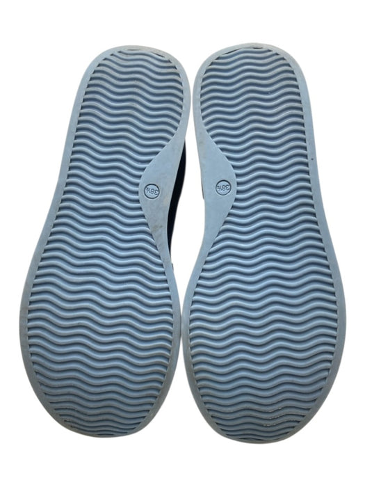 Softwaves Shoe Size 38.5 Blue & Multi Leather Perforated Platform Sneakers Blue & Multi / 38.5