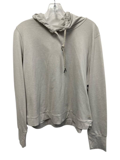Vuori Size XL Beige Polyester & Elastane Hood Drawstring Athletic Sweater Beige / XL
