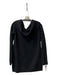 Worth Size M Black Wool Blend Off Shoulder Long Sleeve Tunic Style Sweater Black / M