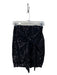 Show Me Your Mumu Size L Black Polyester Blend Tie Front Sequin Mini Skirt Black / L