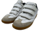 Isabel Marant Shoe Size 42 White, Beige, Tan Leather Gum sole Velcro Sneakers White, Beige, Tan / 42