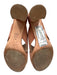 Stuart Weitzman Shoe Size 11.5 Dusty Pink Suede Crossover Strap Open Toe Sandals Dusty Pink / 11.5