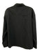 Julia Amory Size L Black Cotton Button Down gathered cuffs Long Sleeve Top Black / L
