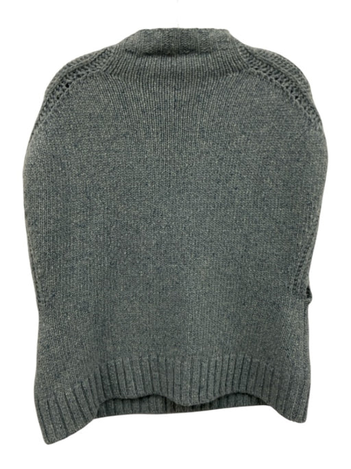 Ann Mashburn Size L Light Blue Cashmere Knit Sleeveless Vest Sweater Light Blue / L
