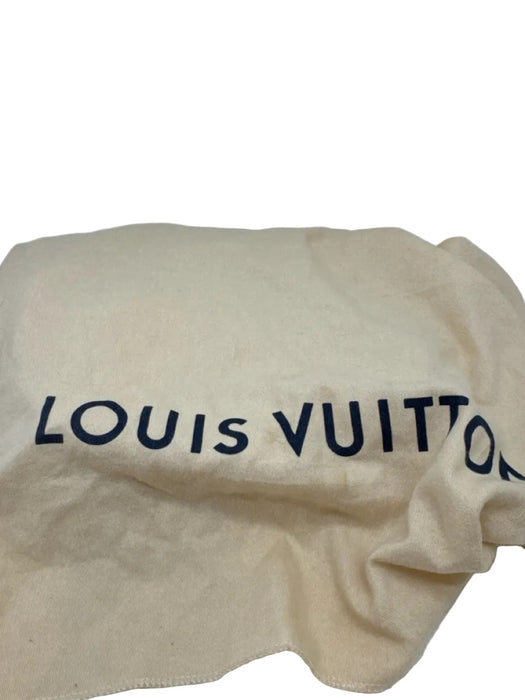 Louis Vuitton Brown & Tan Coated Canvas Brass Hardware Monogram Crossbody Bag