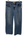 Levi Size 30 Medium Wash Cotton Denim Zip Fly Low Rise Wide Leg Jeans Medium Wash / 30