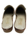 Baldiz Shoe Size 37 Brown Silk & Leather Pointed Toe Polka Dot Shoes Brown / 37