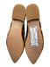 Baldiz Shoe Size 37 Brown Silk & Leather Pointed Toe Polka Dot Shoes Brown / 37