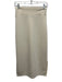 Anna Cate Size S Cream White No Fabric Tag Elastic & Drawstring Waist Midi Skirt Cream White / S
