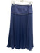 Cartolina Size XXS Navy Blue & White Cotton & Polyester White stitching Skirt Navy Blue & White / XXS