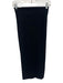 Lovers + Friends Size XS Black Viscose Elastic Waist Ribbed Front Slit Skirt Black / XS