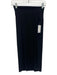 Lovers + Friends Size XS Black Viscose Elastic Waist Ribbed Front Slit Skirt Black / XS