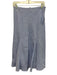 J.Crew Black Label Size XS Light Blue Linen Elastic Waist Heathered Skirt Light Blue / XS