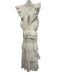 Ulla Johnson Size 0 White Cotton Side Zip Ruffle Flare Sleeveless Dress White / 0