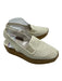 Stella McCartney Shoe Size 39 white & tan Leather Raffia Perforated Espadrille white & tan / 39