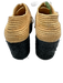 Robert Clergerie Shoe Size 9.5 Beige & Black Rattan Platform Rounded Toe Flats Beige & Black / 9.5