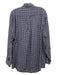 Brooks Brothers Size L Blue & Yellow Linen Blend Plaid Men's Long Sleeve Shirt L