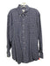 Brooks Brothers Size L Blue & Yellow Linen Blend Plaid Men's Long Sleeve Shirt L