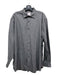 Brooks Brothers Size L Gray & Black Cotton & Wool Blend Plaid Long Sleeve Shirt L