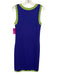 St John Collection Size 4/6 Purple & Green Wool Blend Sleeveless Knit Dress Set Purple & Green / 4/6