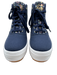 Keds Shoe Size 8 Navy Blue Canvas High Top Floral Lace Up Platform Sneakers Navy Blue / 8