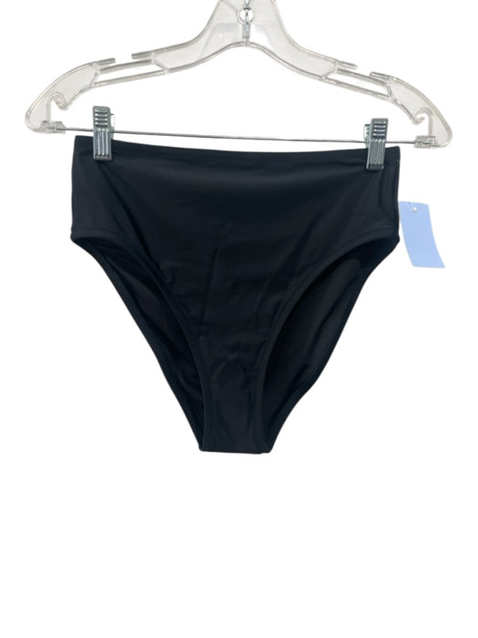 J. Crew Size S Black Polyamide Blend High Leg Underwire Swimsuit Black / S