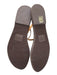 J. Crew Shoe Size 7.5 Tan & brown Leather Toe Ring Crossover Straps Sandals Tan & brown / 7.5