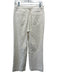 Ann Mashburn Size 28 Cream Cotton Denim Zip Fly High Rise Straight Leg Jeans Cream / 28