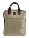 Bric's Beige & Brown Suede Zip Close Wheels Luggage Beige & Brown