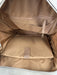 Bric's Beige & Brown Suede Zip Close Wheels Luggage Beige & Brown