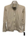 Patagonia Size S Yellow Beige Polyester Blend Heathered Zip Front Jacket Yellow Beige / S